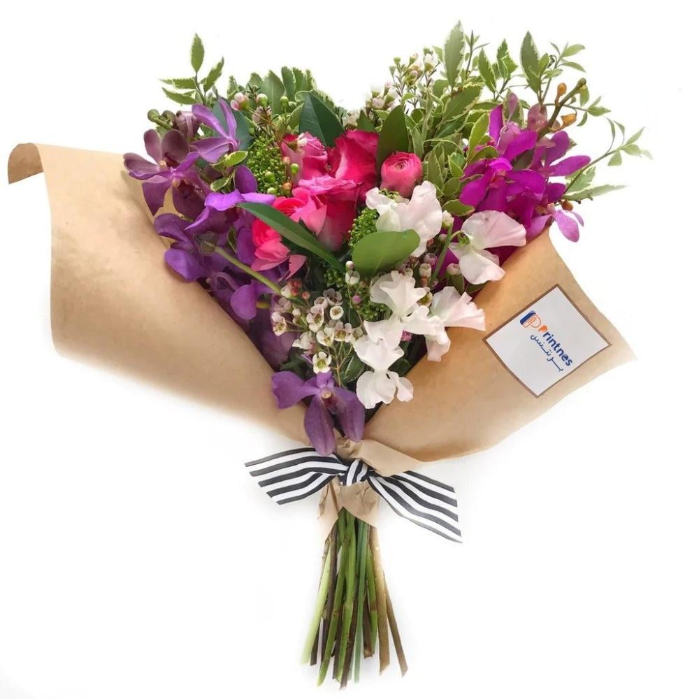 استيكر ورد للبوكيه