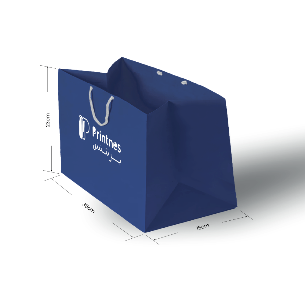 كيس كرتوني فاخر مقاس 35x23x15