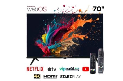 شاشه 70 بوصه رسيفر داخلي