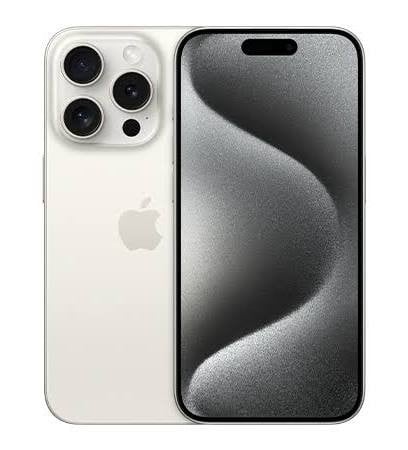 ايفون 15 برو 128 قيقا ابيض تيتانيوم