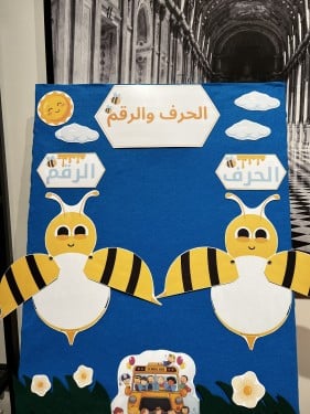 لوحة اكتشاف الحرف والرقم