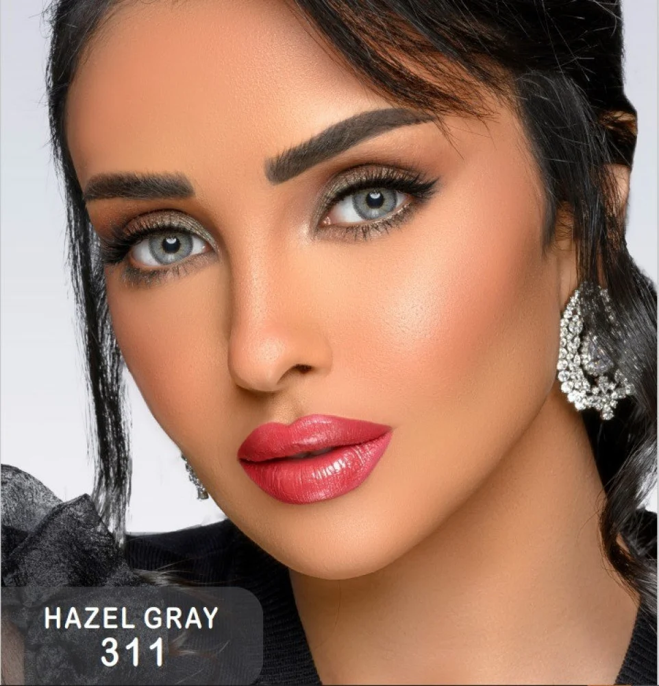 عدسات سندريلا لمدة 6 شهور - Hazel gray 311