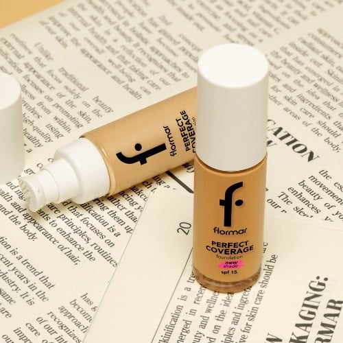 Flormar Perfect Coverage Foundation  فلورمار بيرفكت كفرج فاونديشن