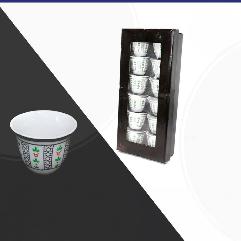 طقم فناجيل قهوة 12حبه