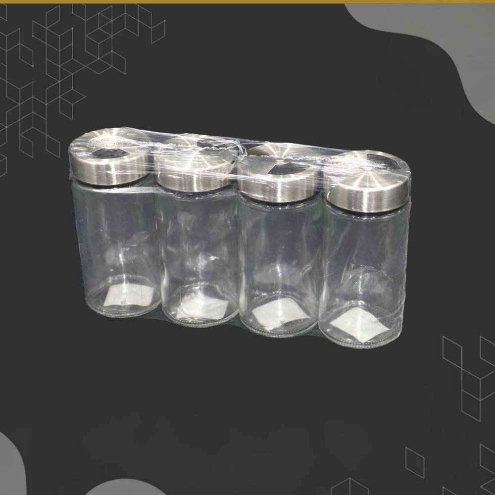 طقم ملاحات زجاج 4حبات