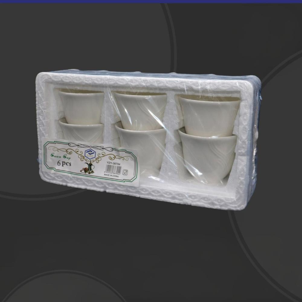 طقم فناجيل قهوة 6حبه