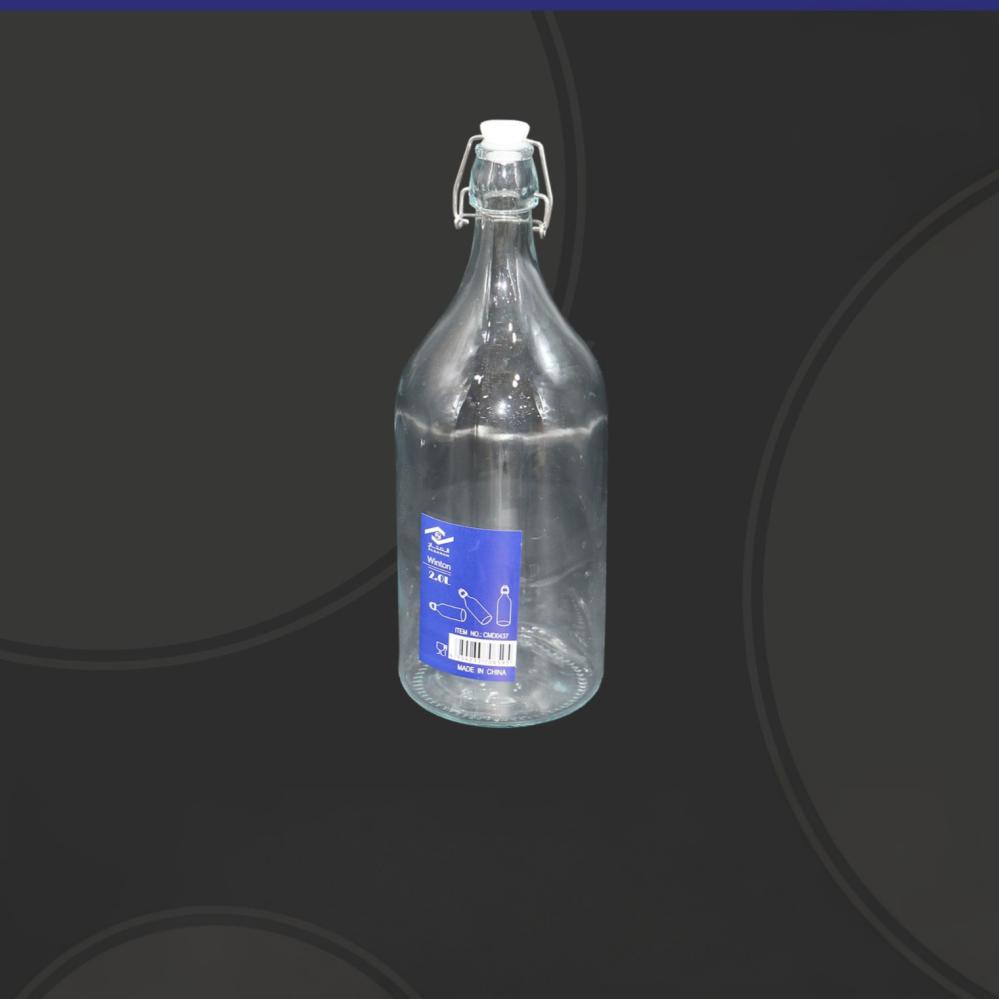 قارورة زجاج 2لتر