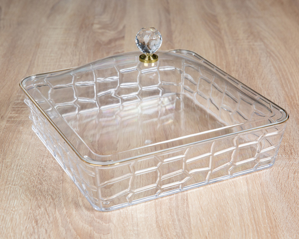 صينية اكريلك مربعه 28سم