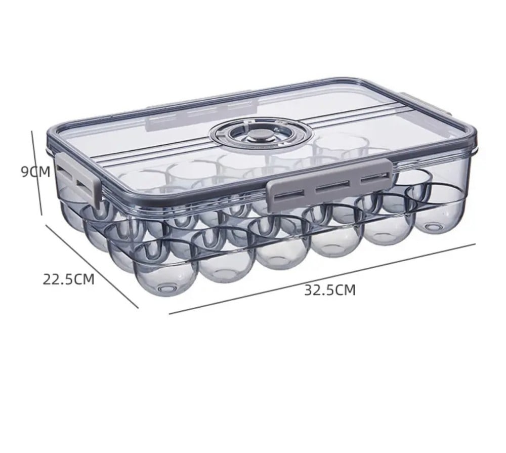 منظم بيض بعدة مقاسات