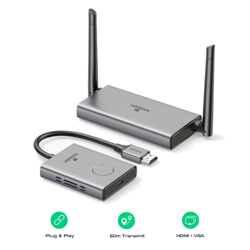 ugreen wireless hdmi extender trans receive 50m 50...