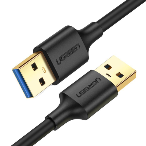 كابل USB 3.0 مذكر إلى مذكر من UGREEN - 2 متر باللو...