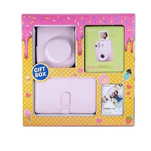 FUJIFILM CAMERA INSTAX MINI 12 GIFT BOX PINK