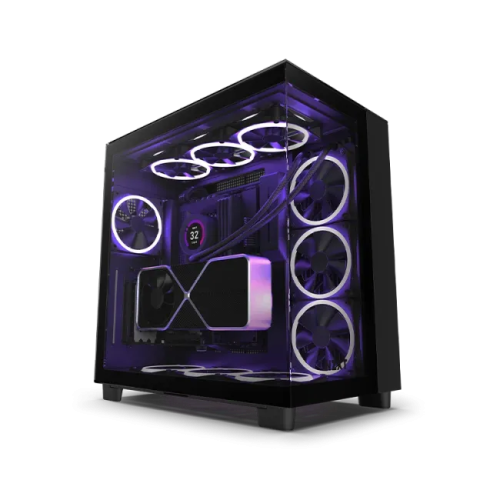 NZXT CASE H9 ELITE BLACK+SPEAR COOLING 17 360MM BL...