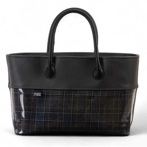 سلة المواسم رصاصي كاروهات