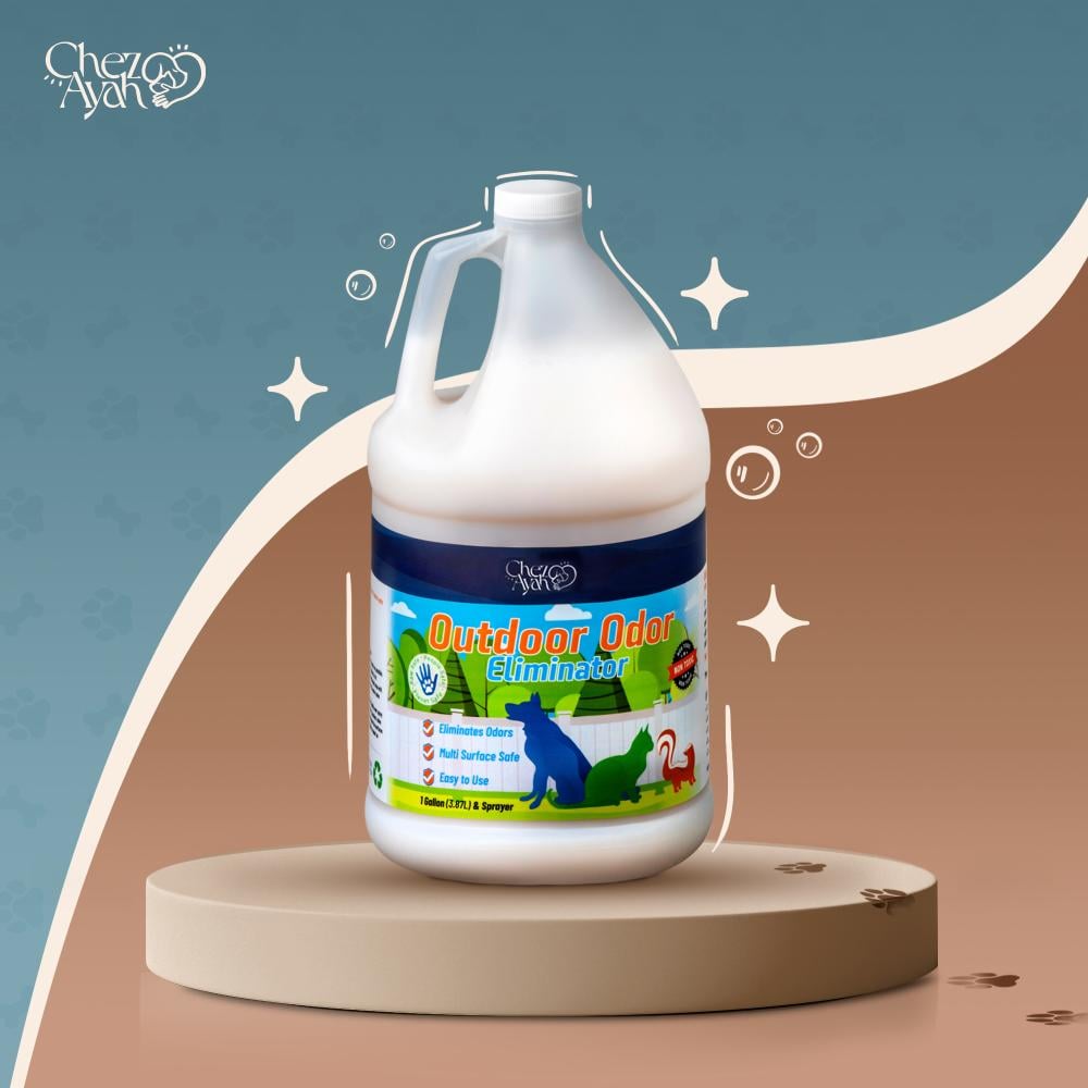 Chez Ayah! Outdoor Odor Eliminator - 1 Gallon Jug Refill