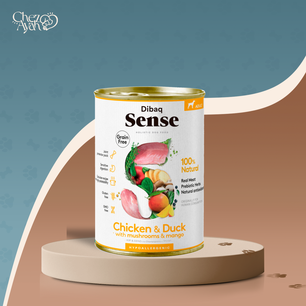 DIBAQ SENSE - DOG ADULT (CHICKEN & DUCK) 380 G
