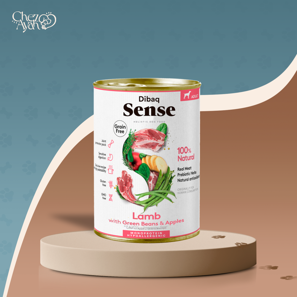 DIBAQ SENSE - DOG ADULT LAMB HYPOALERGNC  380 G