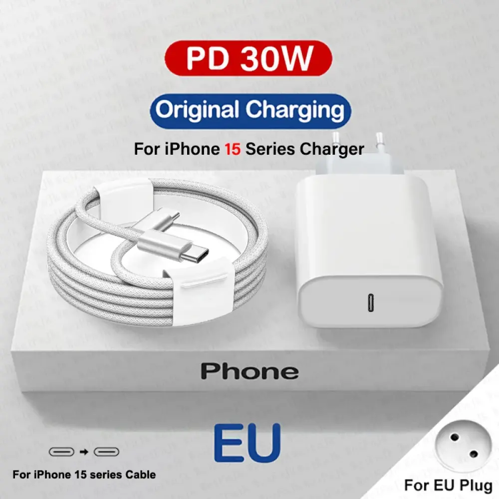 EU Plug C-C 1m Cable