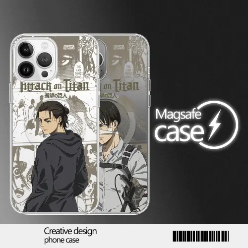 Attack On Titan Eren Jaeger Phone Case for iPhone...
