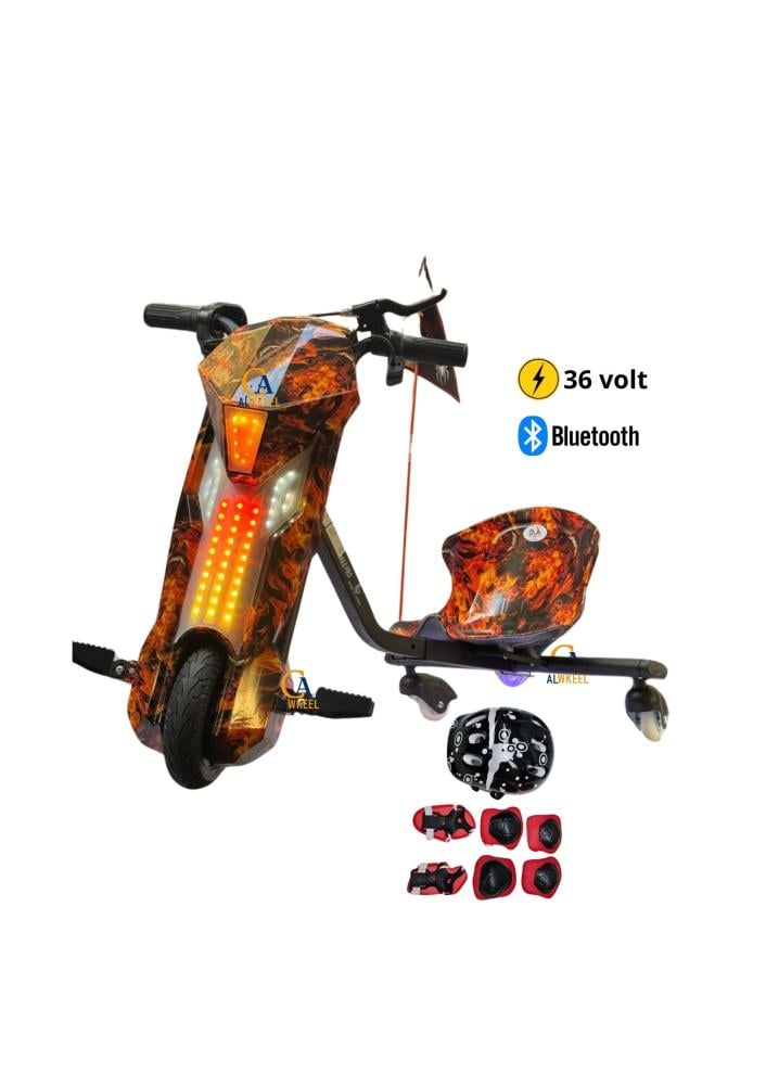 سكوتر درفت 2025 لون اسد وحش