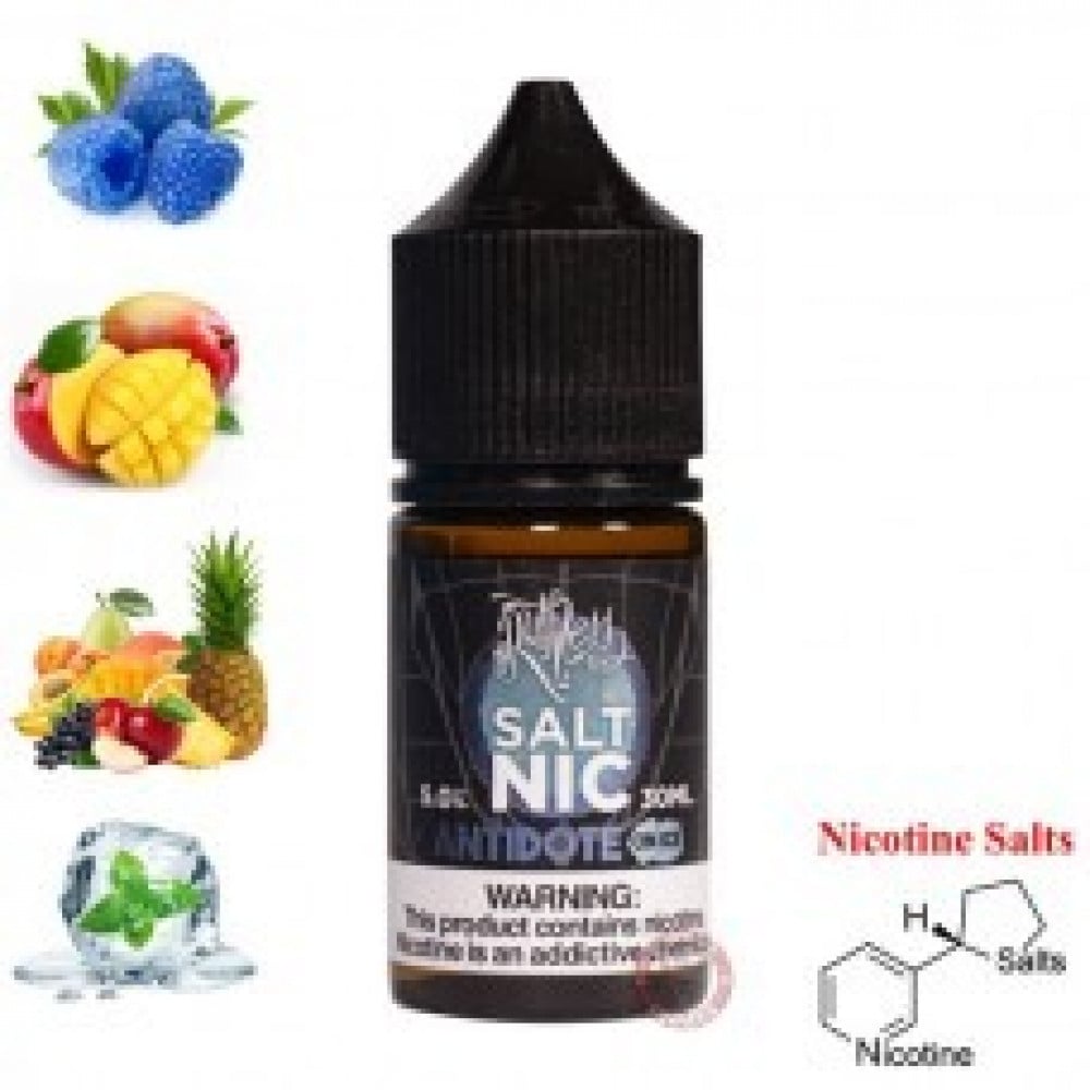 Ergonomics نكهة سولت روثلس المانجا مع التوت الأزرق و الفواكه RUTHLESS ANTIDOTE ON ICE