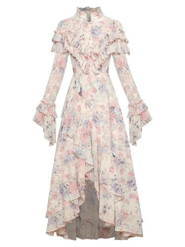 Ruffles floral dress