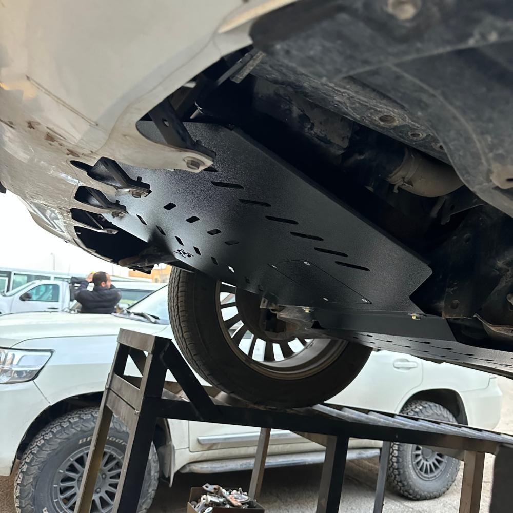 صاجة حماية  درع حماية الصلب skid plate mbi  رحلات برية كشتات كشتة البر
