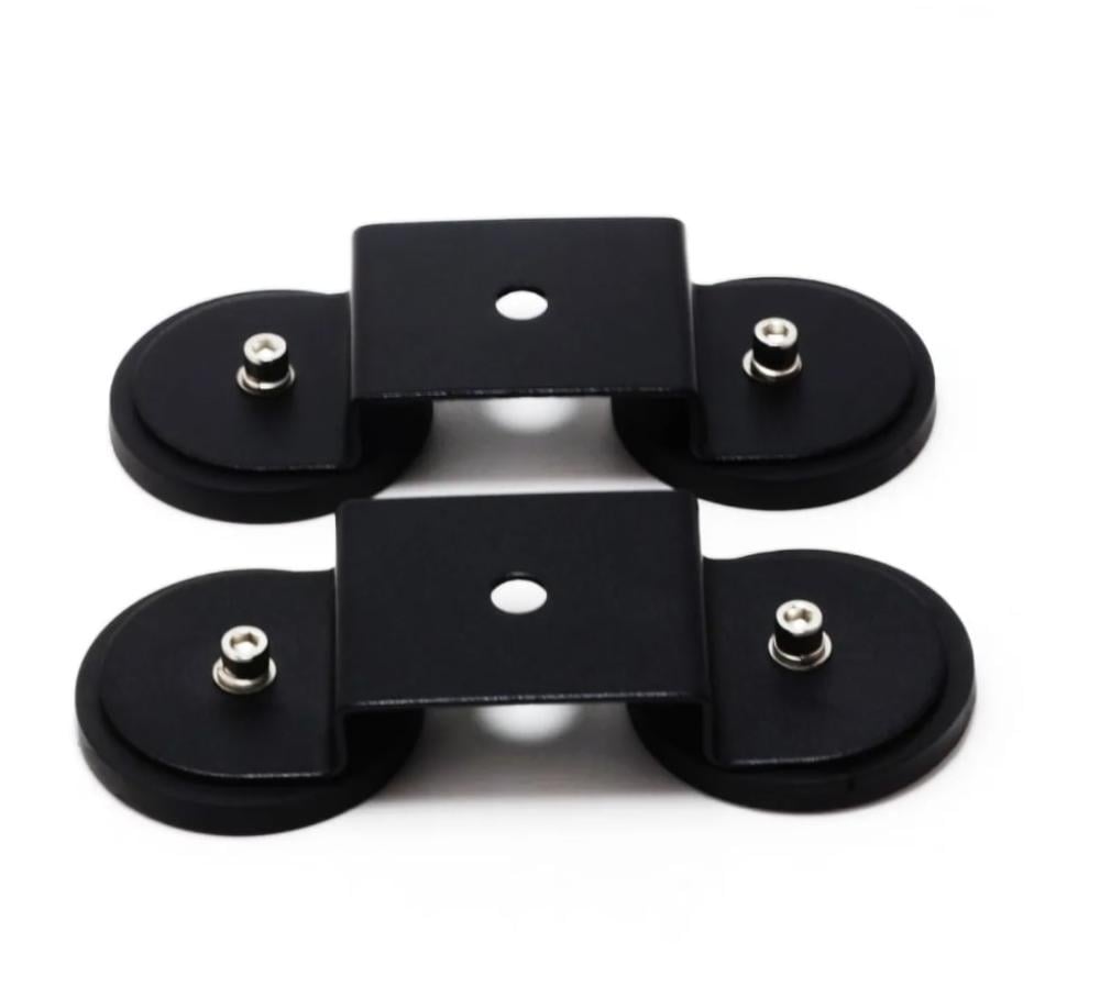 قاعدة مغناطيسية المطاط المغلفة  قطر 88