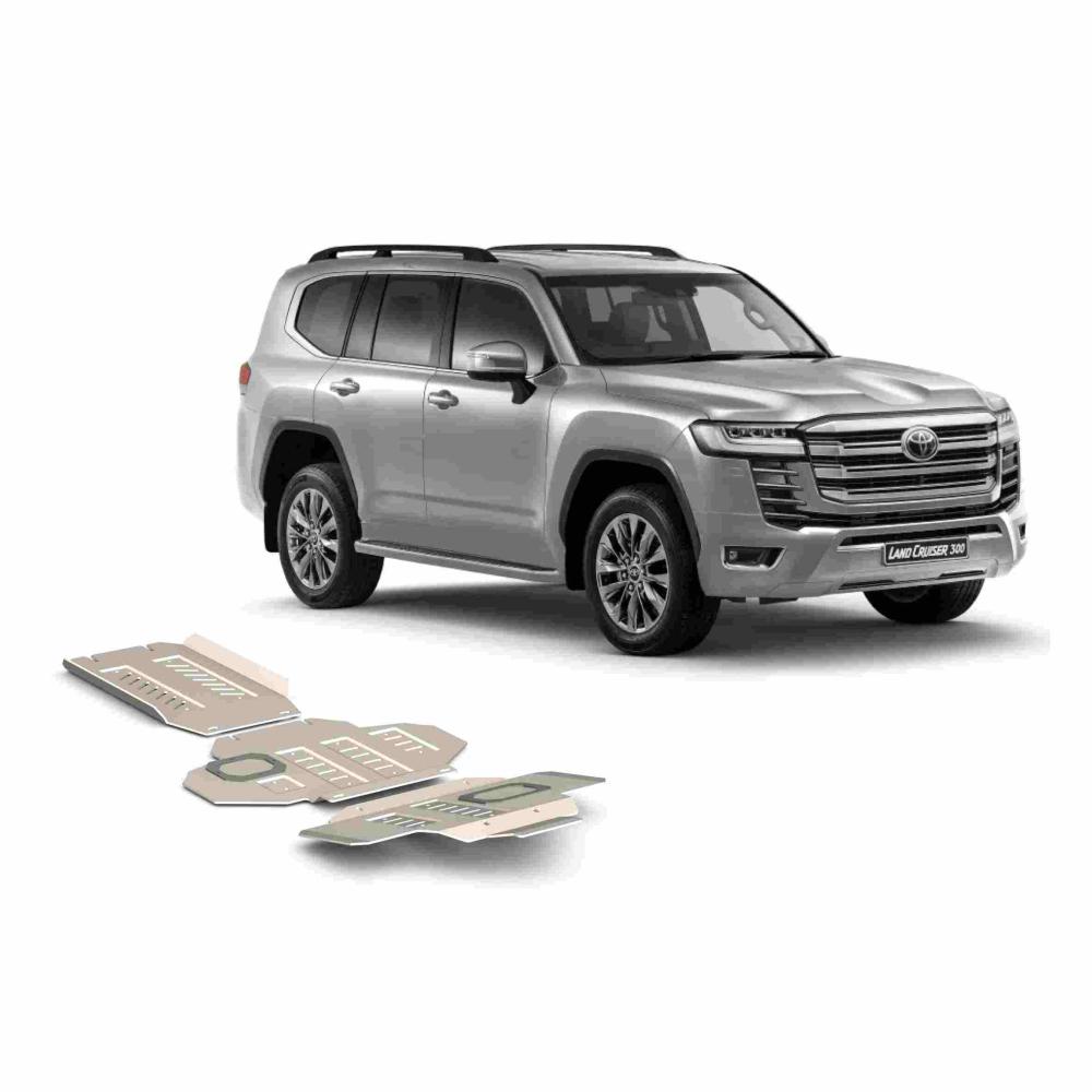 صاجة حماية لاندكروزر LC300 المنيوم