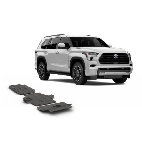 صاجة حماية تويوتا سكويا حديد Skid plate