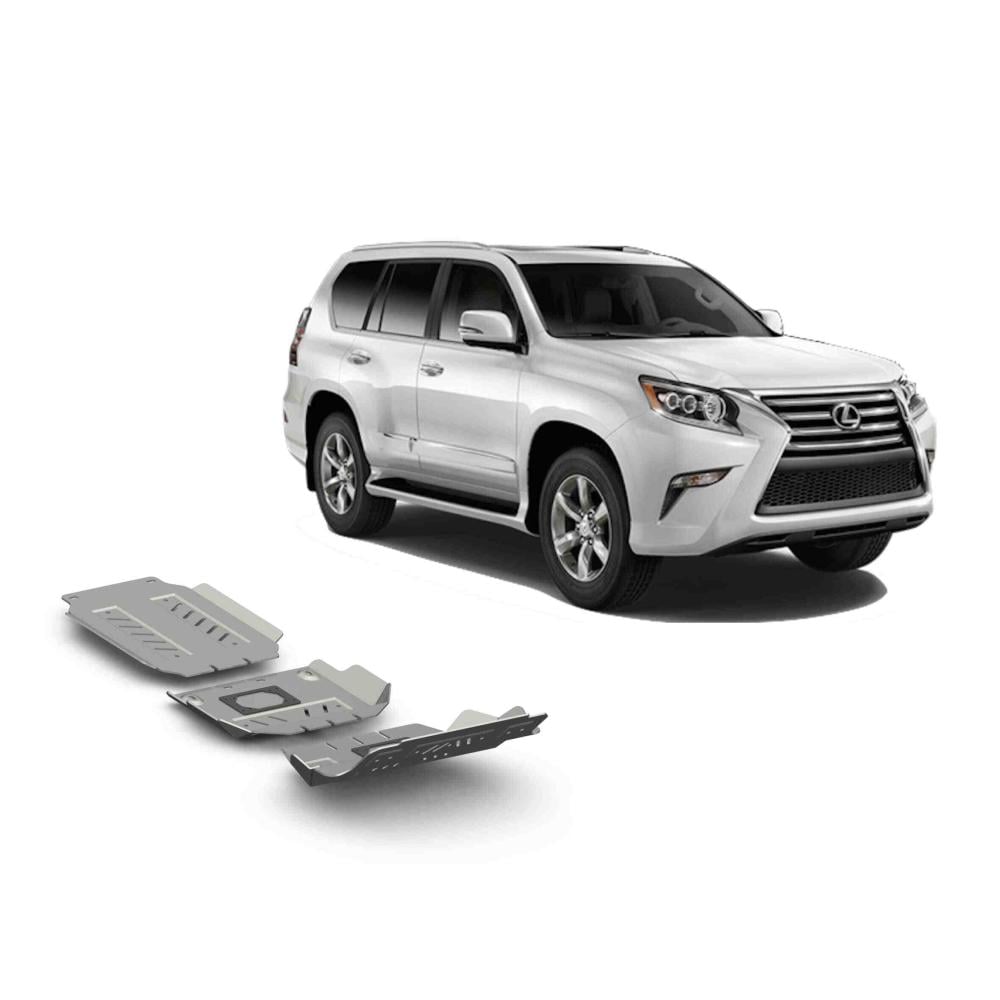 صاجات حماية سفلية لكزس GX460 المنيوم