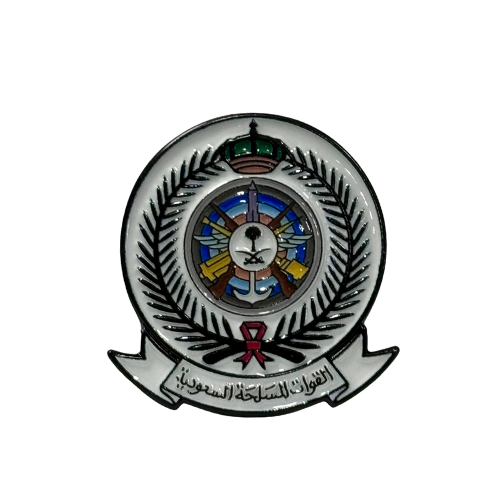 ملصق حديد القوات المسلحة السعودية