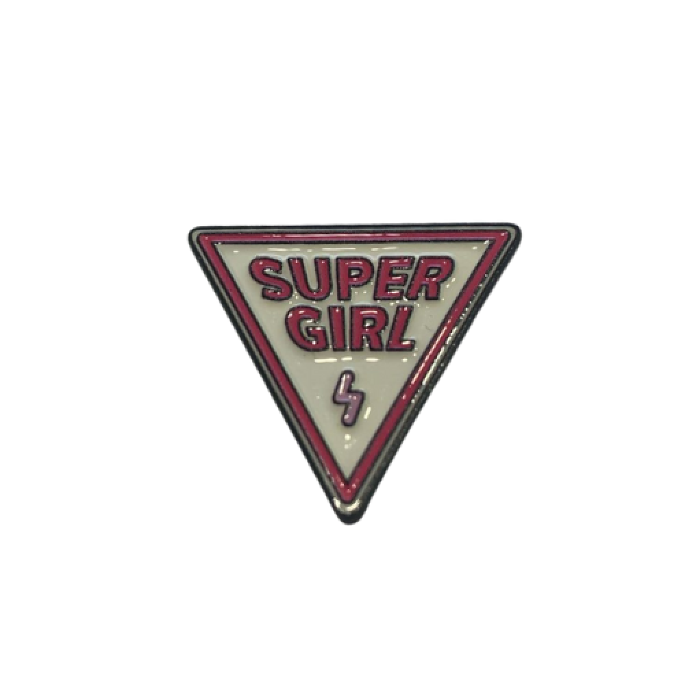 ملصق حديد سوبر جيرل - النسخة النسائية من شخصية سوبرمان.