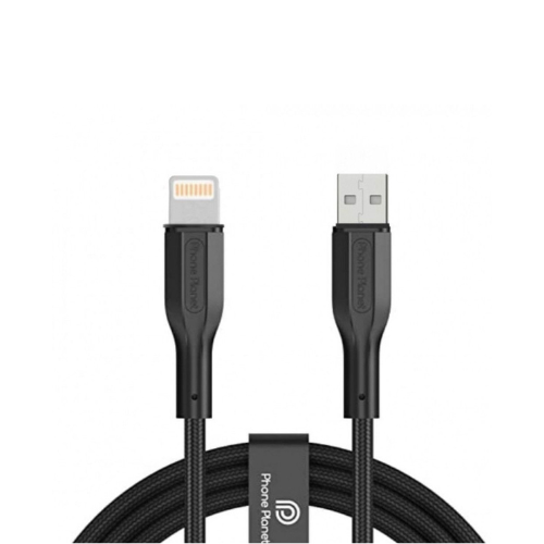 فون بلانت - سلك ايفون تو USB قماش بطول 1.20م - الل...