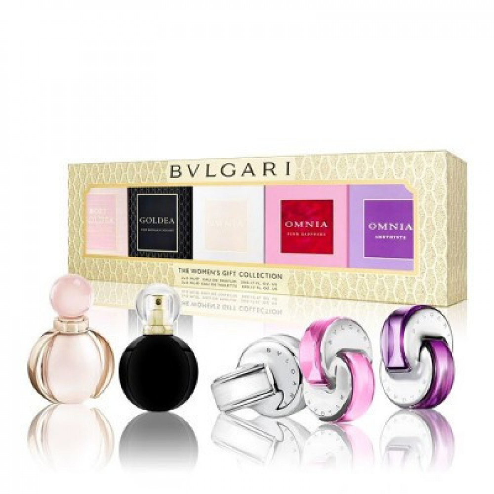 بولغاري مجموعة عطور ليدز فاريتي مجموعة عطرية - 5 قطع 5 مل