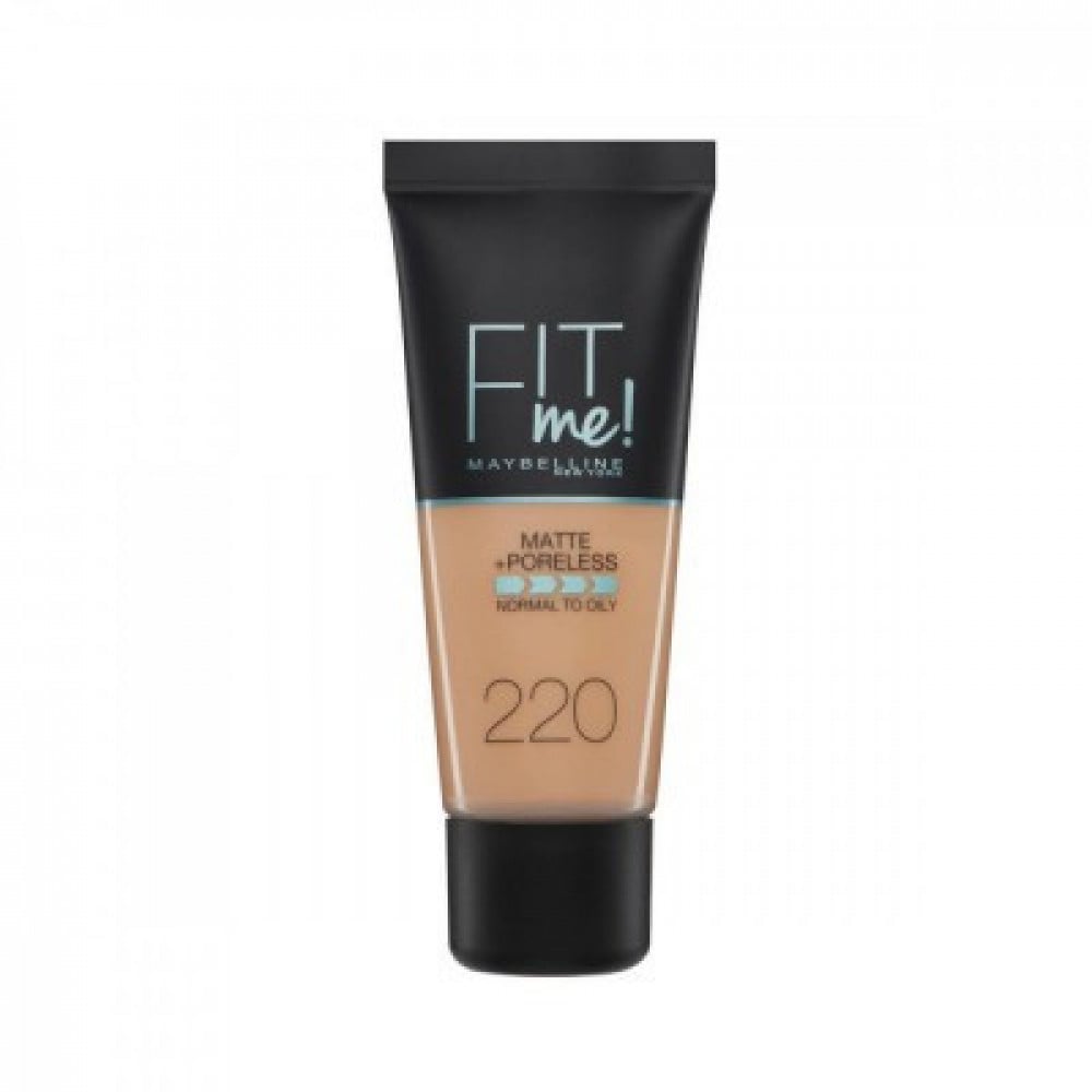 ميبلين - كريم أساس فت مي مطفي ويخفي المسامات 220 ناتشورال بيج