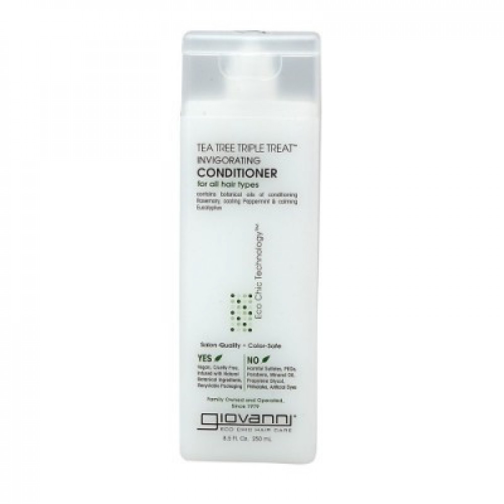 جيوفاني - بلسم بشجرة الشاي لجميع انواع الشعر - 250 مل