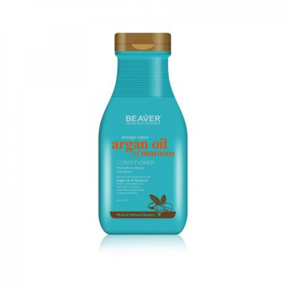 بيفر - بلسم زيت أرقان المغربي للإصلاح الشعر التالف 350مل