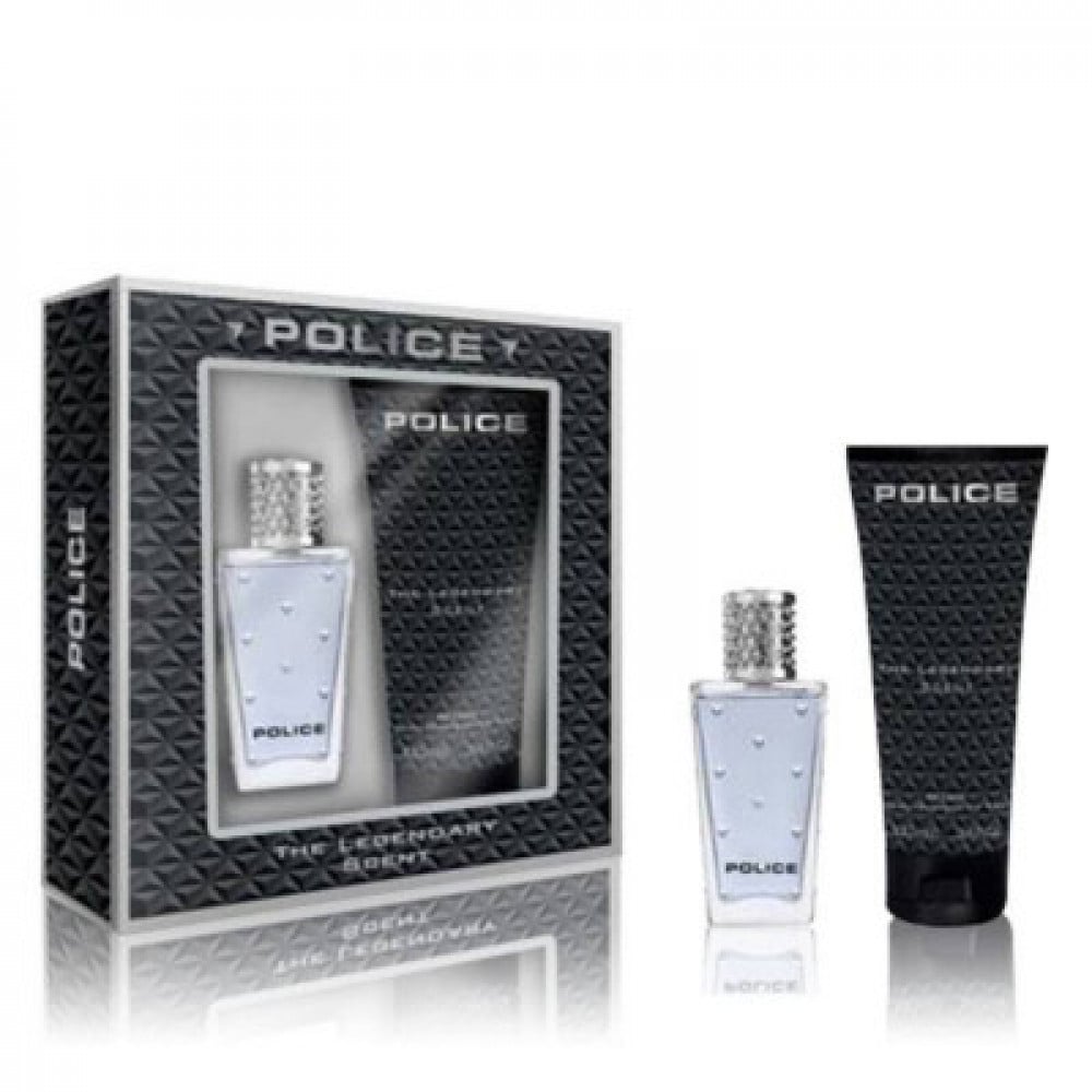 Police Legendary Scent For Man Perfume Set - Eau de Parfum 100ml + Shampoo 100ml