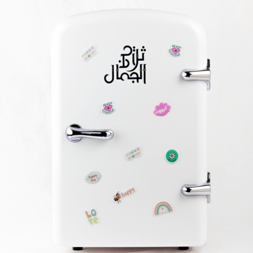 ثلاجة الجمال الأبيض الصافي 4 لتر