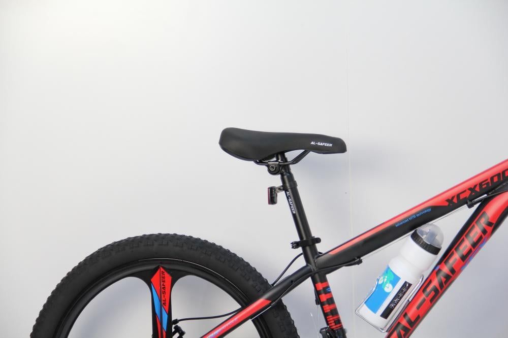 سيكل رياضي مقاس 24 إنش | دراجة هوائية بـ7 سرعات | دراجة جبلي رياضية مناسبة للطرق الوعرة والممهدة جنوط مراوح