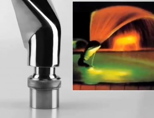 راس منقار البط استيل 1 بوصة