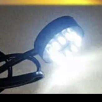 إنارة لون ابيض ثلجي للنوافير حجم صغير 12 شمعة LED...