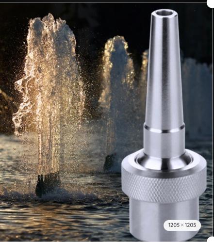 راس مستقيم مقاس بوصة ستيل بدون تحكم