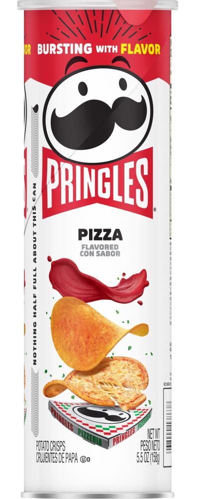 بطاطس شيبس برينقليز بنكهة البيتزا مستوردة من أمريكا