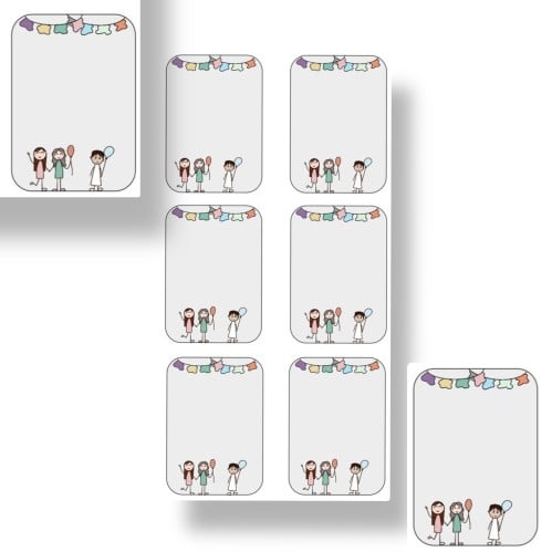 ثيم العيديه جاهز للطباعة