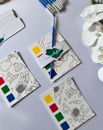 توزيعات تلوين الفضاء