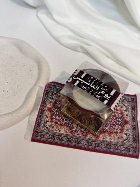 شمعه فنجان مع ثيم تصميم حسب الطلب