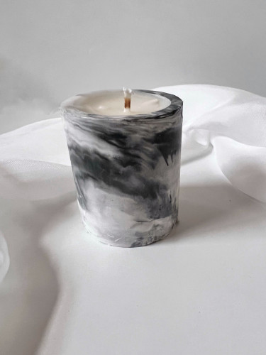 شمعة قالب رخامي