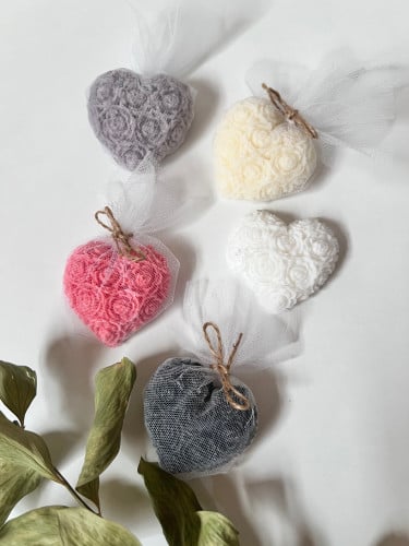 صابون شكل قلب